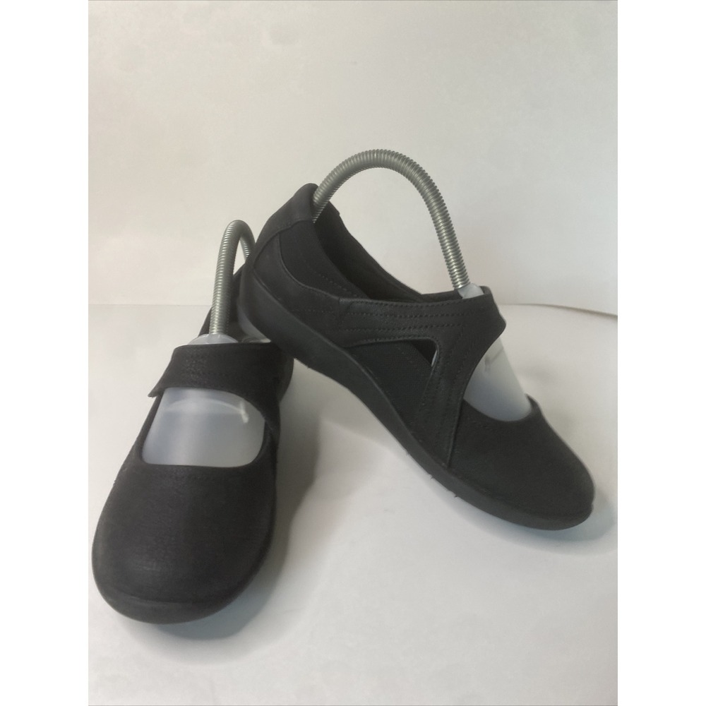 Clarks Sillian Bella Cloud Steppers Women Maryjane Taupe Comfort Shoes Size 7.5M